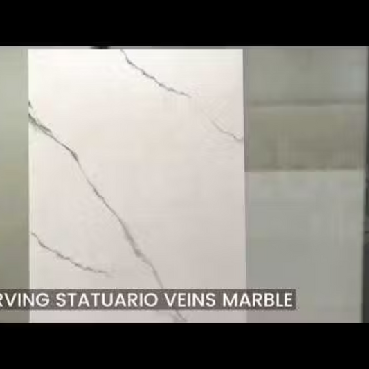 Carving Statuario Veins Marble