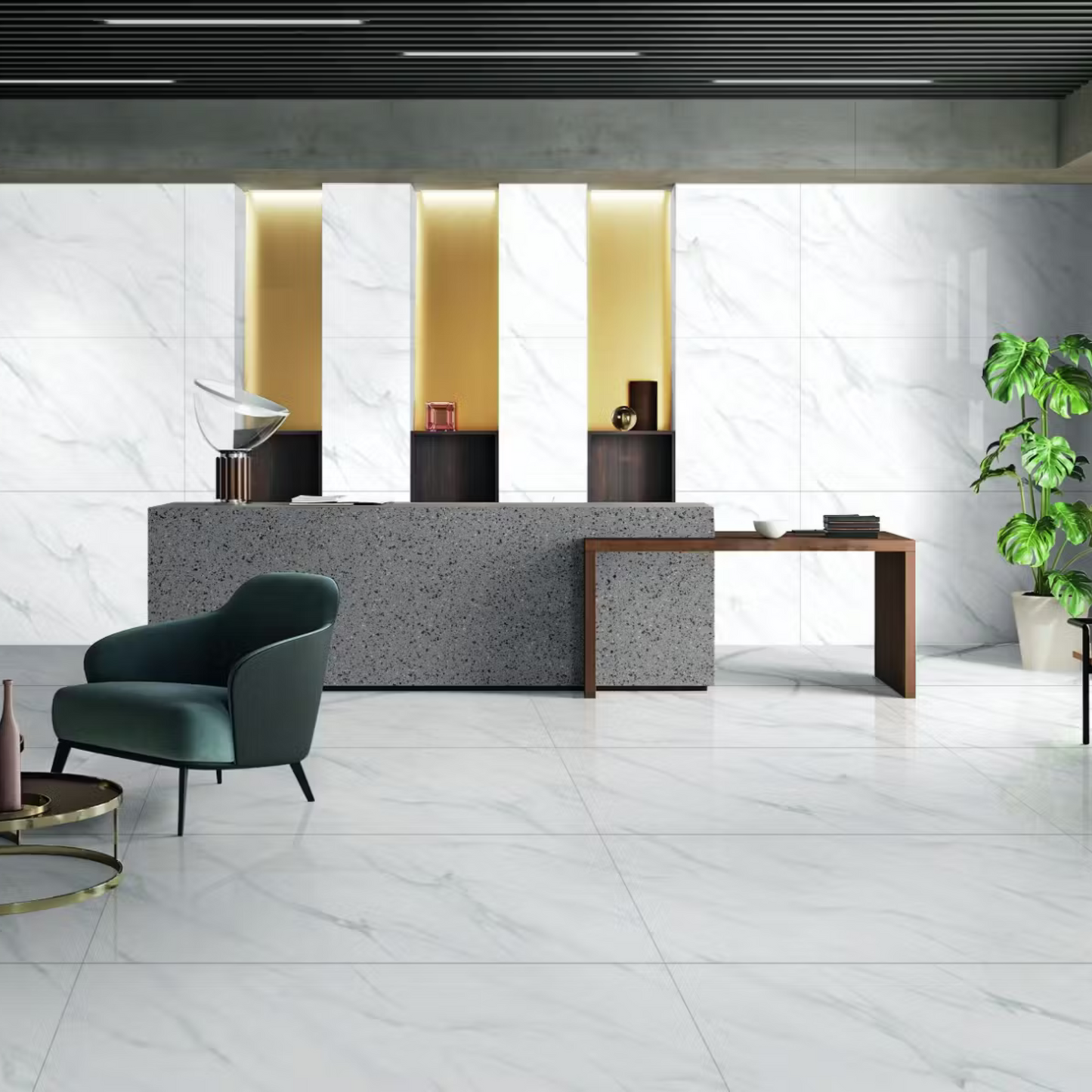 PGVT Endless Carrara Marble