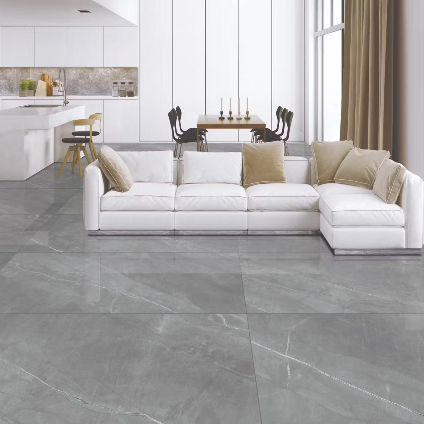 PGVT Armani Marble Grey Dk